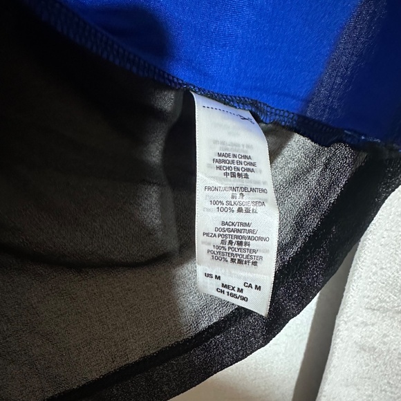 Juicy Couture Bow Neck Silk Tank NWT - Picture 3 of 7